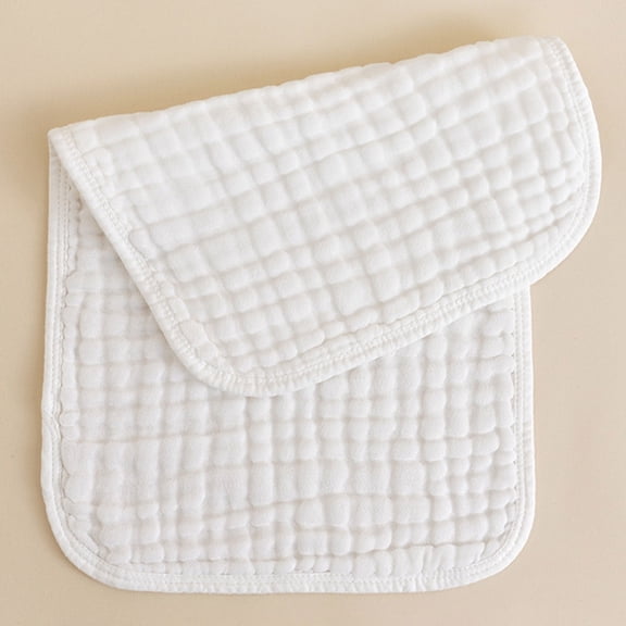 RTKFRFLM Baby 6-Layer Muslin Burp Cloths Ultra Soft Absorbent Feeding Towel A One Size