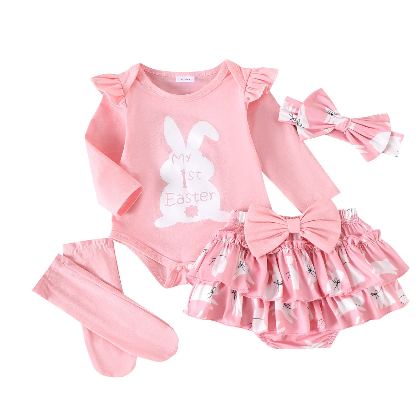 RTKFRFLM Baby Girl Easter Outfits Little Girl Clothing Baby Fashion ...