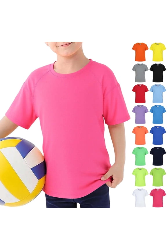 Boys Gold Graphic T-Shirt Short Sleeve Fashionable Casual Top Gold 5-6 Years