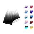 thumbnail image 1 of RTKFRFLM Boys Gradient Swim Trunks High Waisted Drawstring Beach Shorts Dark Purple 10-12 Years, 1 of 3