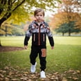 thumbnail image 1 of RTKFRFLM Boys Outdoor Waterproof Jacket Breathable Warm Windbreaker for Big Kids Autumn Winter Cold Weather Outfits School Sports Hooded Outerwear Gear Light Blue 15-16Years, 1 of 8