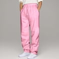 thumbnail image 1 of RTKFRFLM Boys Wide Leg Sweatpants Relaxed Fit Drawstring Athletic Joggers Navy 7-8 Years, 1 of 8
