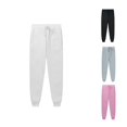 thumbnail image 1 of RTKFRFLM Boys Winter Warm Sweatpants Solid Color Lined Active Joggers Black 6-7 Years, 1 of 5