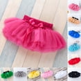 thumbnail image 1 of RTKFRFLM Girls Baby Girls Summer Tutu Skirt with Built-in Bloomers and Toddler Layered Tulle Skirt for Holiday Party and Birthday Elastic Waist Mini Skirt Outfits for Ages 0-24 Months, 1 of 6