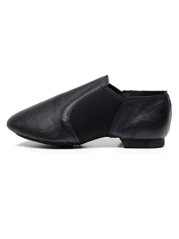 Girls Dance Shoes Soft Sole Ballet Jazz Tap Practice Shoes Indoor Performance Footwear Ages 7-13