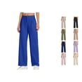 thumbnail image 1 of RTKFRFLM Girls School Uniform Pants Classic Straight Leg Daily Trousers Beige 13-14 Years, 1 of 7
