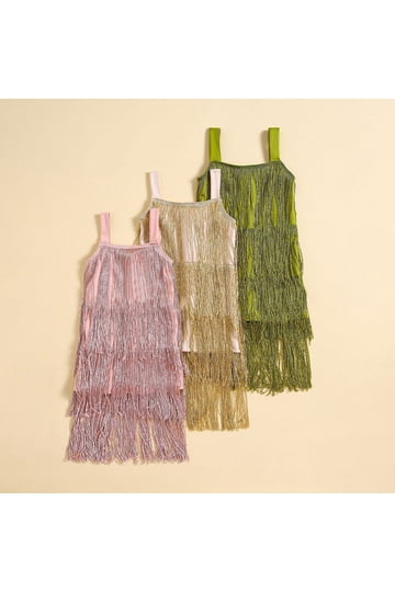 Girls Fringe Dress
