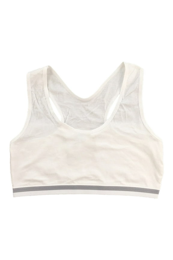 Girls Training Bra, Comfortable Wirefree Racerback Bra for Growing Girls