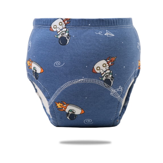 RTKFRFLM Infant Potty Training Underwear Washable Absorbent Cotton Learning Pants A 12-24 Months