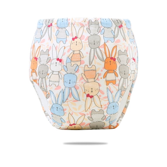 RTKFRFLM Infant Potty Training Underwear Washable Absorbent Cotton Learning Pants G 6-12 Months