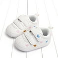 thumbnail image 1 of RTKFRFLM Infant Walking Shoes Lightweight Breathable Sneakers with Dual Hook and Loop Straps Blue 6-12 Months, 1 of 8