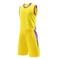 thumbnail image 1 of RTKFRFLM Kids Boys Sports Shorts Sets Active Shorts Sets Football Soccer Training Team Sport Suit Tracksuit Workout Fitness Sportswear Summer Activewear Sets,Size 7-8 Years, 1 of 5