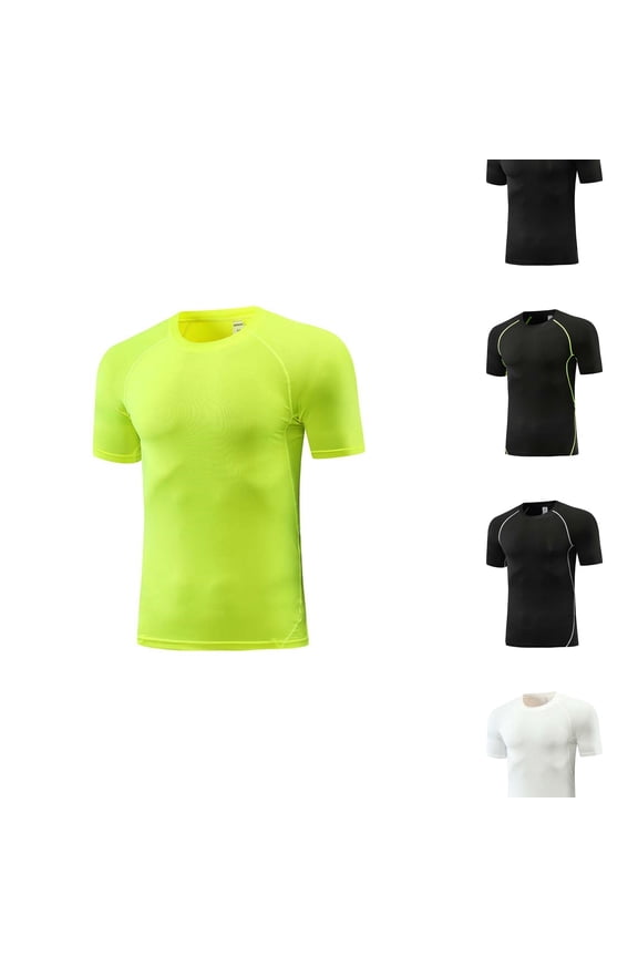 Kids Compression Tights Professional Athletic Base Layer Leggings Black 13-15 Years