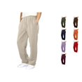thumbnail image 1 of RTKFRFLM Kids Drawstring Sweatpants Relaxed Fit Wide Leg Trousers for Big Kids Orange 13-14 Years, 1 of 5