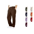 thumbnail image 1 of RTKFRFLM Kids Drawstring Sweatpants Relaxed Fit Wide Leg Trousers for Big Kids Orange 13-14 Years, 1 of 5