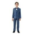 thumbnail image 1 of RTKFRFLM Kids Formal Suit Set Gentleman Style Jacket and Pants Outfit 6-7 Years, 1 of 7