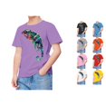 thumbnail image 1 of RTKFRFLM Kids Lizard T-Shirt Reptile Animal Graphic Crewneck Short Sleeve Casual Summer Fashion Tee Top for Boys Girls, 1 of 4