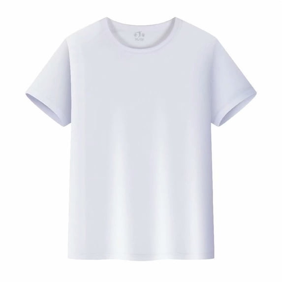 RTKFRFLM Kids Athletic Mesh Tee Short Sleeve Breathable Performance T-Shirt Red 12-14 Years