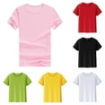 thumbnail image 1 of RTKFRFLM Kids Mesh T-Shirt Summer Short Sleeve Breathable Quick Dry Athletic Sports Tee Activewear Top for Boys Girls, 1 of 8