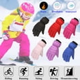 thumbnail image 1 of RTKFRFLM Kids Outdoor Waterproof Ski Gloves Warm Windproof Snow Gloves for Boys and Girls Thick Insulated Winter Gloves for Skiing and Outdoor Play, 1 of 7