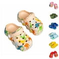thumbnail image 1 of RTKFRFLM Kids Printed Garden Clogs Cartoon Anti- Soft Sole Indoor Outdoor Slippers BU1 3-3.5 Years, 1 of 3