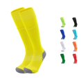 thumbnail image 1 of RTKFRFLM Kids Soccer Socks with Shin Guard Pocket Anti Cushion Towel Bottom High Socks 4-12 Years, 1 of 4