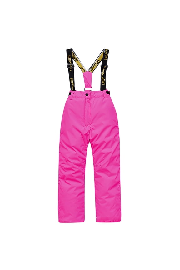 Kids Thermal Ski Jacket and Pants Set, Windproof Waterproof Insulated Snowsuit for Winter Outdoor Activities and Snow Play