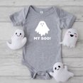 thumbnail image 1 of RTKFRFLM My 1st Halloween Baby Romper Cute Boo Short Sleeve Onesie Infant Halloween Outfit Newborn Gift Bodysuit for Baby Boys Girls, 1 of 3