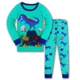 thumbnail image 1 of RTKFRFLM Toddler Girls Boys Pajamas Set 2 Piece Kids Dinosaur Kids Pj'S Long Sleeve Sleepwear Clothes Set Outfits Sleepwear Nightgown Pjs Loungewear, 1 of 4