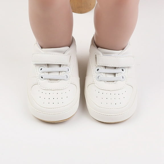 RTKFRFLM Toddler Shoes, Baby Sneakers For Infants Boys' Learning Shoes Indoor Sole Baby Shoes For Early,Size 12