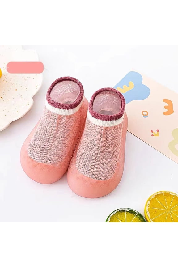 Toddler Shoes, Baby Sneakers Soft Sole Breathable Mesh First Shoes For Infants Toddlers Lightweight Comfortable,Size 12-18 Months