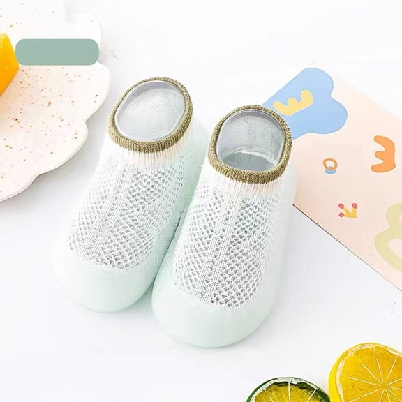 RTKFRFLM Toddler Shoes, Baby Sneakers Soft Sole Breathable Mesh First Shoes For Infants Toddlers Lightweight Comfortable,Size 12-18 Months