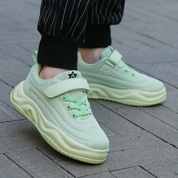 RTKFRFLM Toddler Shoes, Girls Sneakers For Everyday Casual Wear Comfortable Fixed Lightweight Breathable School Shoes For Kids,Size 13.5-14 Years