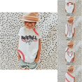 thumbnail image 1 of RTKFRFLM Youth Kids Baseball T-Shirt Sports Element Graphic Print Crewneck Short Sleeve Athletic Game Tee Top Unisex, 1 of 6