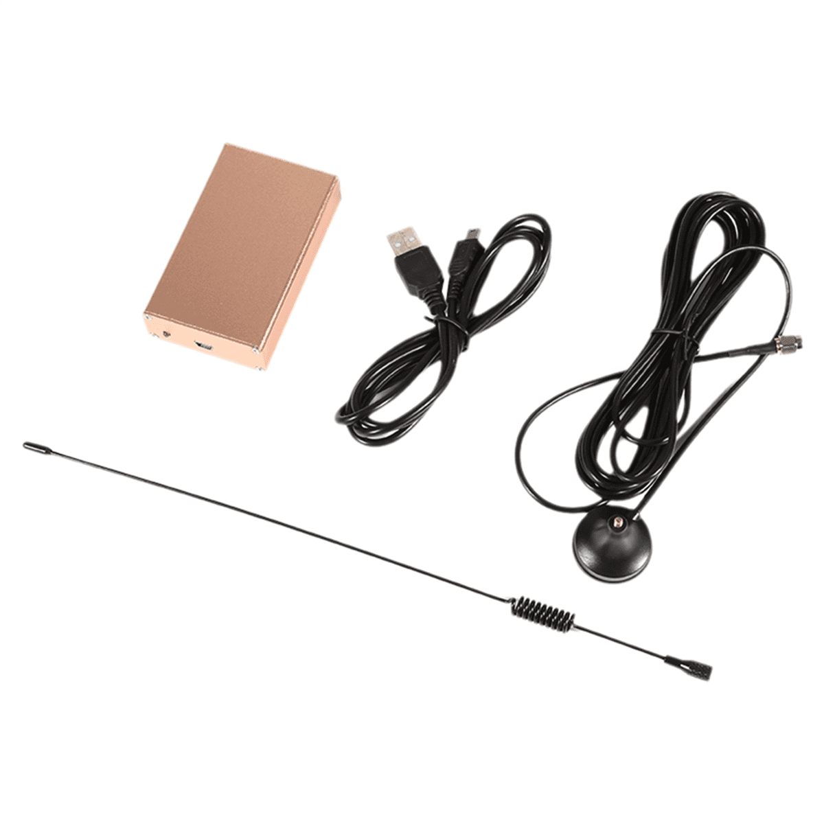 RTL-SDR Receiver 100KHZ-1.7GHZ Full-Band SDR Radio Support AM FM CW for ...