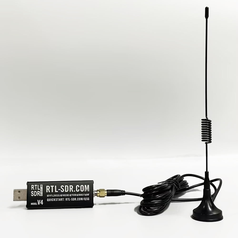 SDR受信機 10KHz~1GHz 5アンテナ接続 12ビット USB