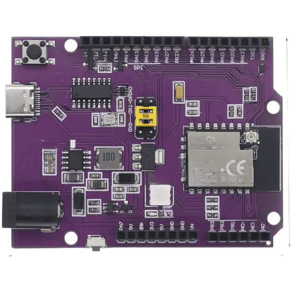 RTL8720DN BW16 Development Board Dual-Band 2.4/5GHz Wireless Module with BLE 5.0 ARM Cortex-M4F MCU for Arduino for IoT Projects(Antenna)