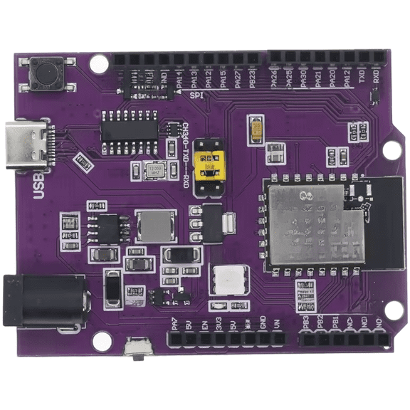 RTL8720DN BW16 Development Board Dual-Band 2.4/5GHz Wireless Module with BLE 5.0 ARM Cortex-M4F MCU for Arduino for IoT Projects(PCB antenna)