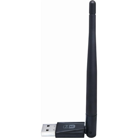 RTL8811AU USB WiFi Adapter for Desktop Pc,600Mbps WiFi Dongle 5.8G/2.4G Wireless Adapter,Supports Win7/8/8.1/10/11/MacOS and Linux Ubuntu Kali Mint Debian Kubuntu Mate Zorin PureOS Raspberry Pi