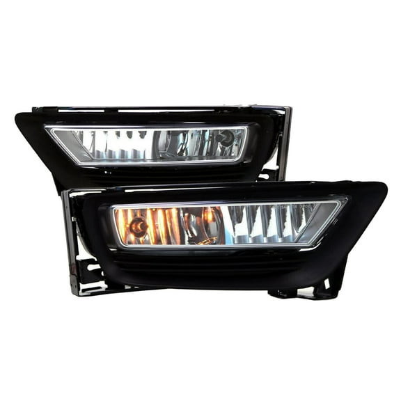 RTMOTO fit for 14-15 Accord Sedan Car Bumper DRL Daytime Running Fog Lights LH+RH