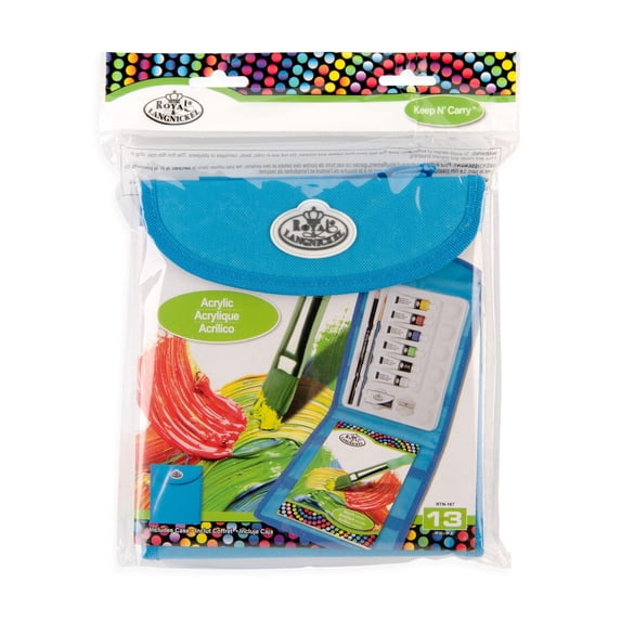 Royal & Langnickel Keep N' Carry™ Acrylic Painting Art Set - 13pc