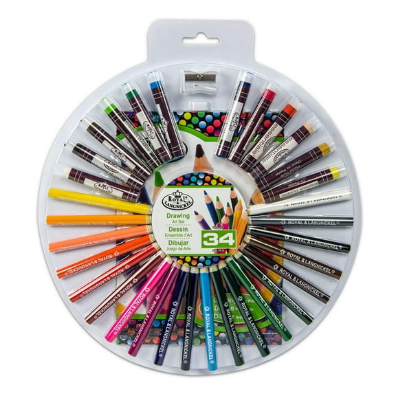 Royal & Langnickel Drawing Color Wheel Art Set - 34pc