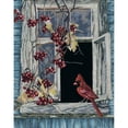thumbnail image 1 of RTO Counted Cross Stitch Kit 11.75"X17.75"-Old Window (14 Count), 1 of 2
