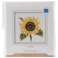 thumbnail image 1 of RTO Counted Cross Stitch Kit 4"X4"-Sunflower (14 Count), 1 of 2