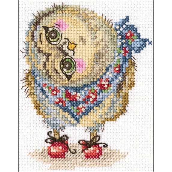 RTO Counted Cross Stitch Kit 4"X6"-What A Wonderful World! (14 Count)