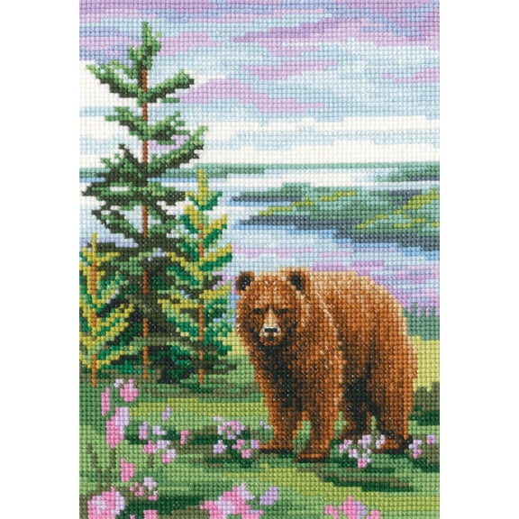 RTO Counted Cross Stitch Kit 5"X7"-Summer Colors