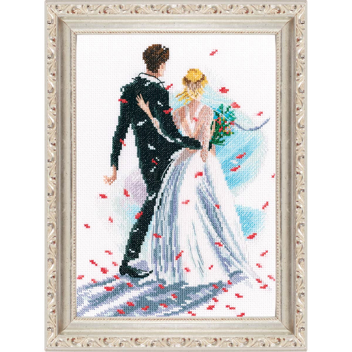 RTO The Wedding Day Counted Cross Stitch Kit Walmart com