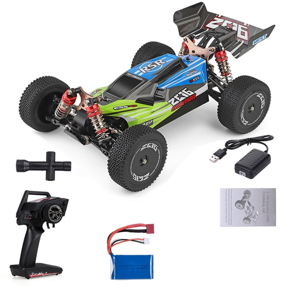 RTR Adults XKS 144001 RC Car 60km/h High Speed 1/14 2.4GHz RC Buggy 4WD Racing Drift Car RTR