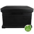 thumbnail image 1 of RTS Home Accents  ECO ParcelWirx Horizontal Large Package Delivery Box with Lift Off Lid, Black, 1 of 1