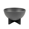 thumbnail image 1 of RTS Home Accents 556600131A7981 RTS Home Accents Lg. Solerno Planter, Graphite, 1 of 1